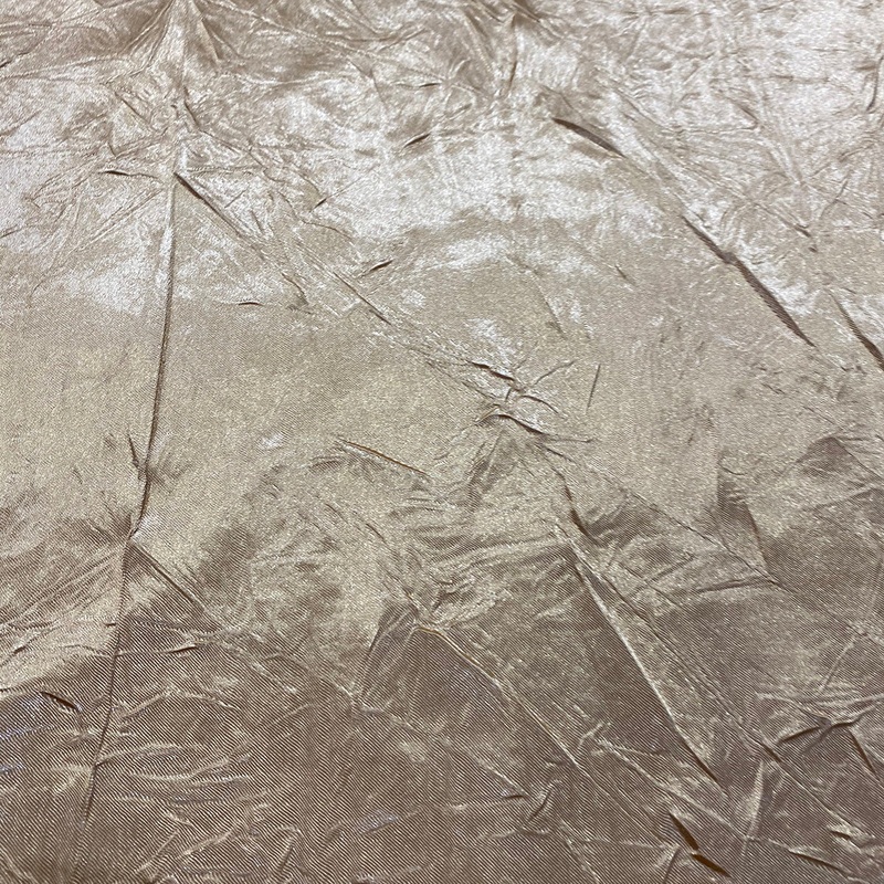 Crush Satin (Bichon) Wholesale Fabric in Bone