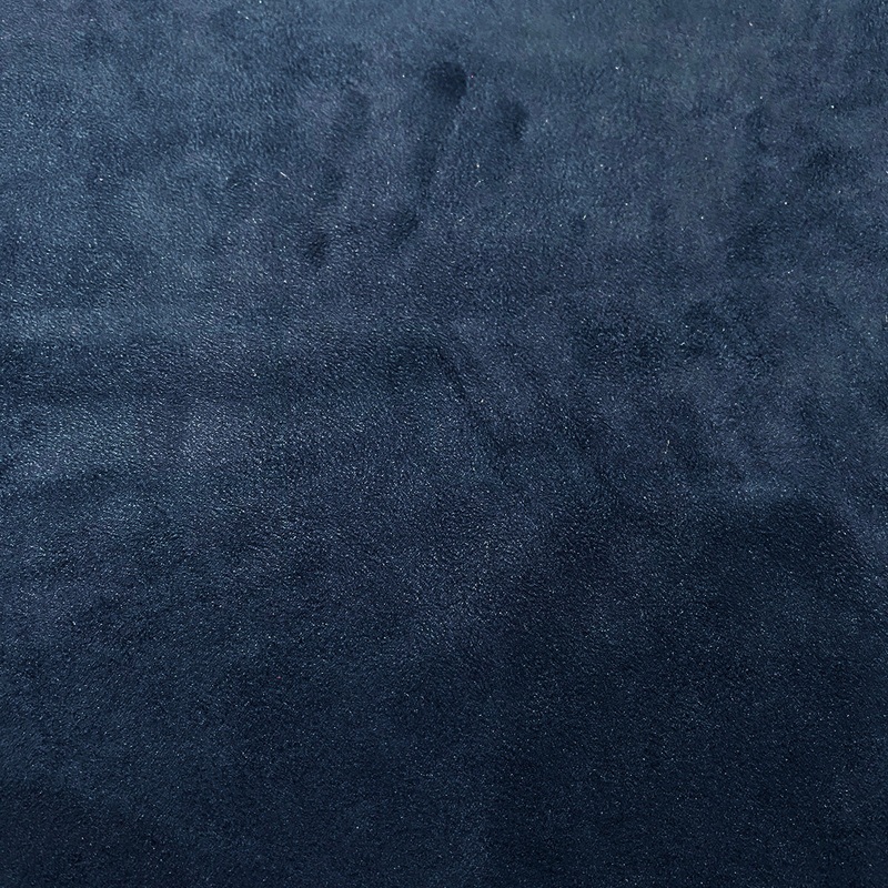 Microfiber Suede Wholesale Fabric in Navy