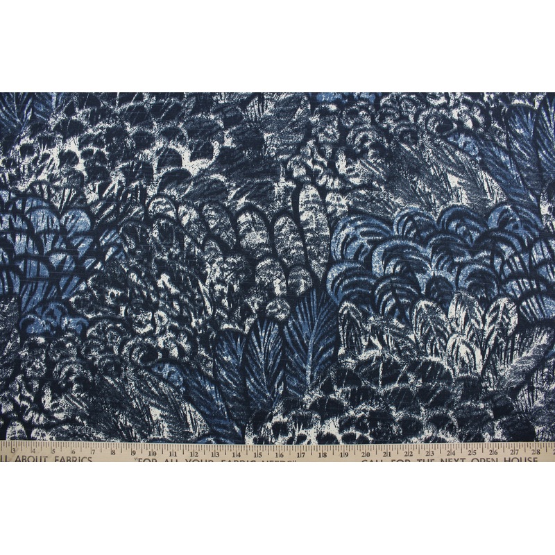 Robert Allen Wimbu Land in Indigo