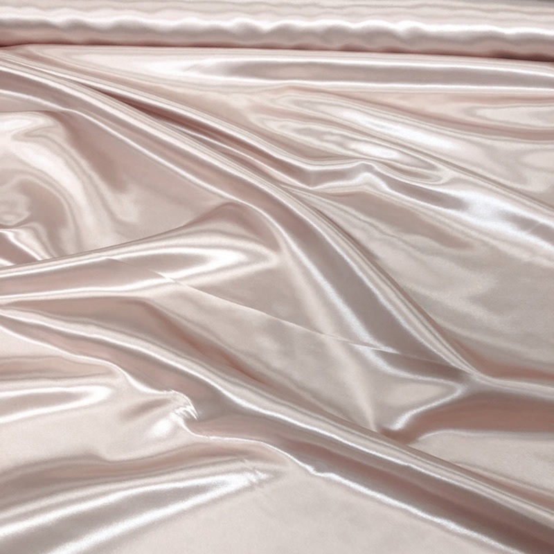 Bridal Satin Wholesale Fabric in Blush 075