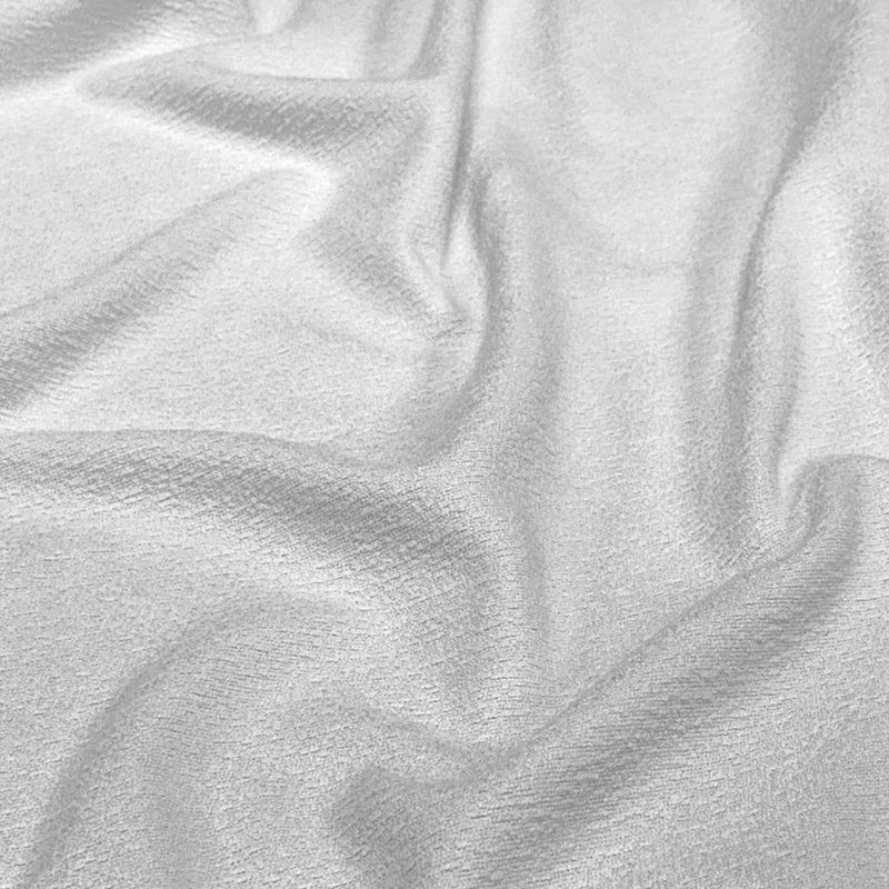 Cloud Chenille Wholesale Fabric in White