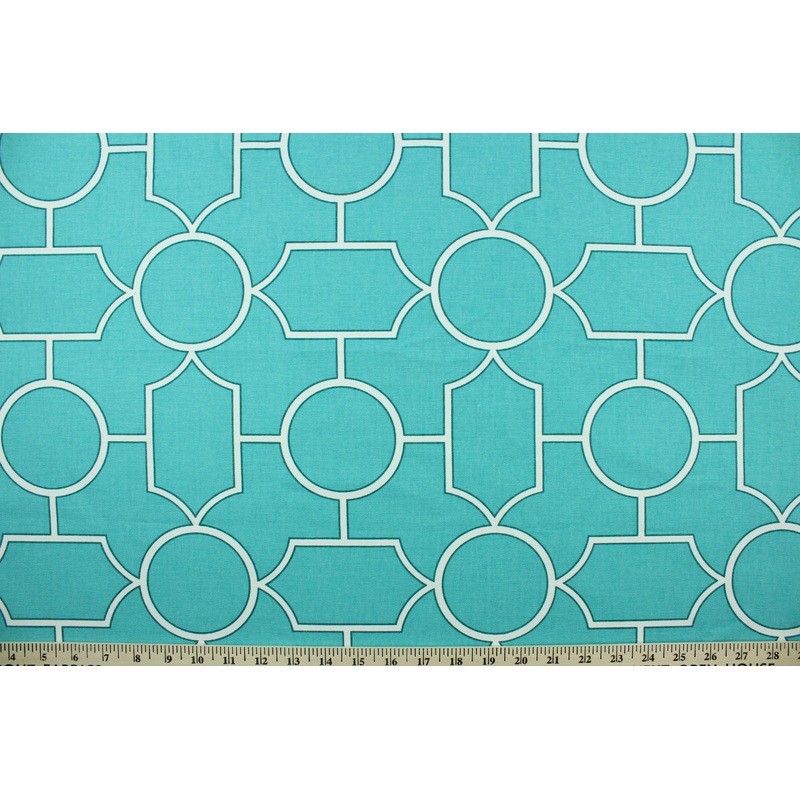 Covington Baldwin Fabric in Peacock