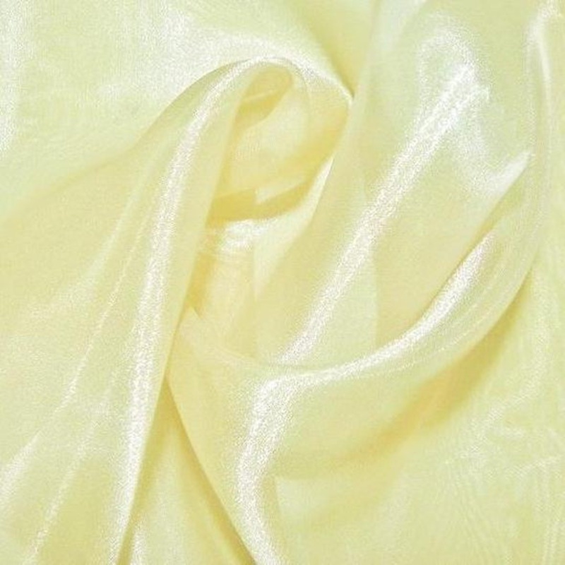 Crystal Organza Wholesale Fabric in Banana 202