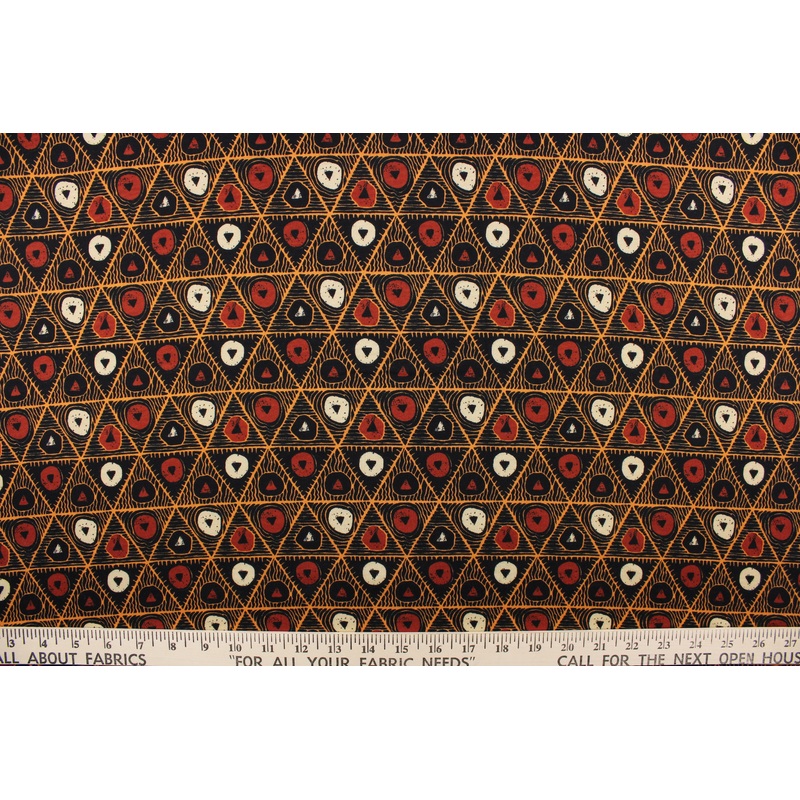 Jersey Tribal Black