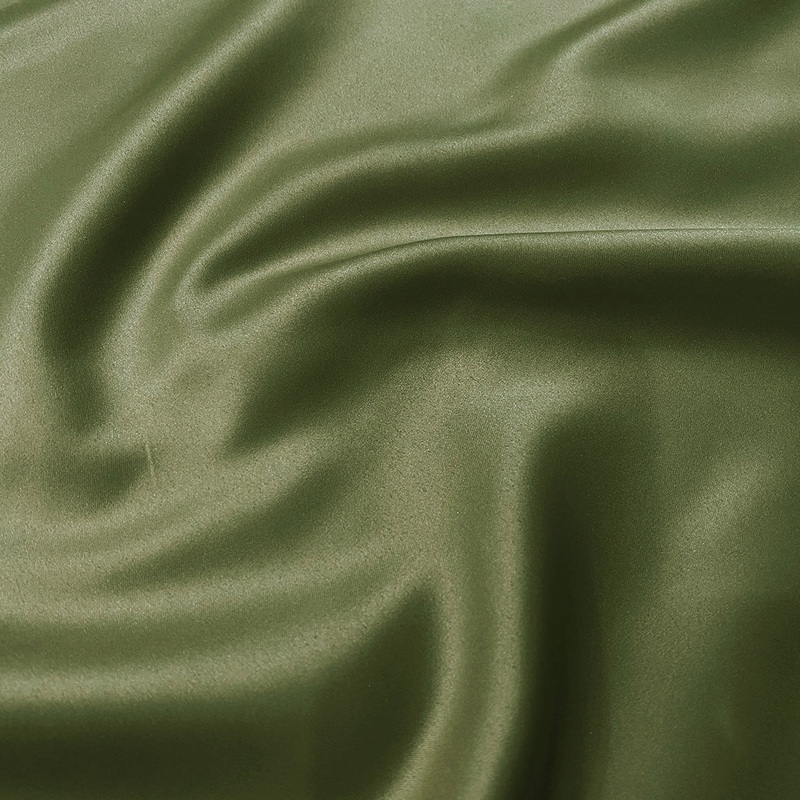 Lamour (Dull) Satin Wholesale Fabric in Green As 9957