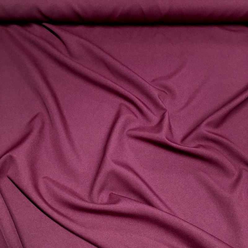Premium Poly (Poplin) Wholesale Fabric in Burgundy 1231