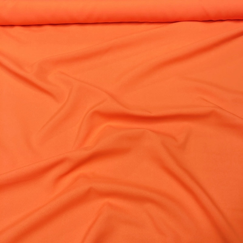 Premium Poly (Poplin) Wholesale Fabric in Orange 1405
