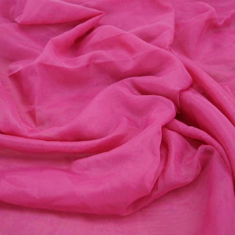 Voile Wholesale Fabric in Fuchsia 1220