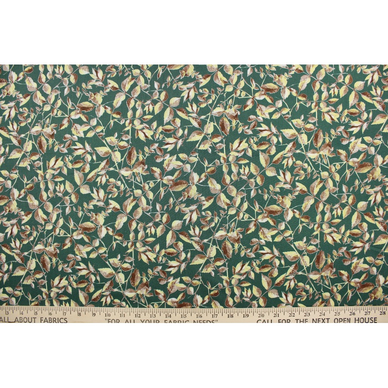 Benartex Monotones in Dark Green