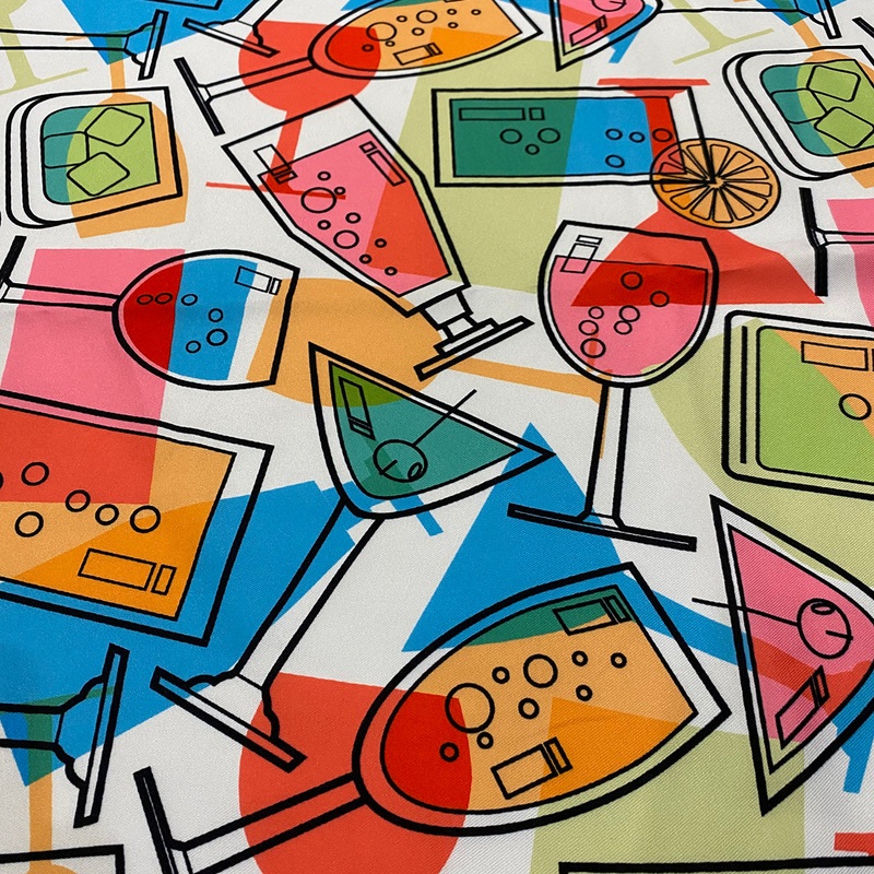 Cocktails (Poly Print) Wholesale Fabric