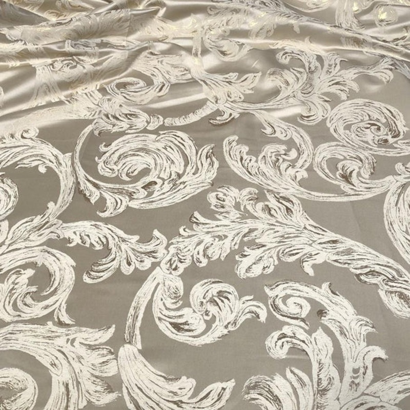 Florence Jacquard Wholesale Fabric in Gold