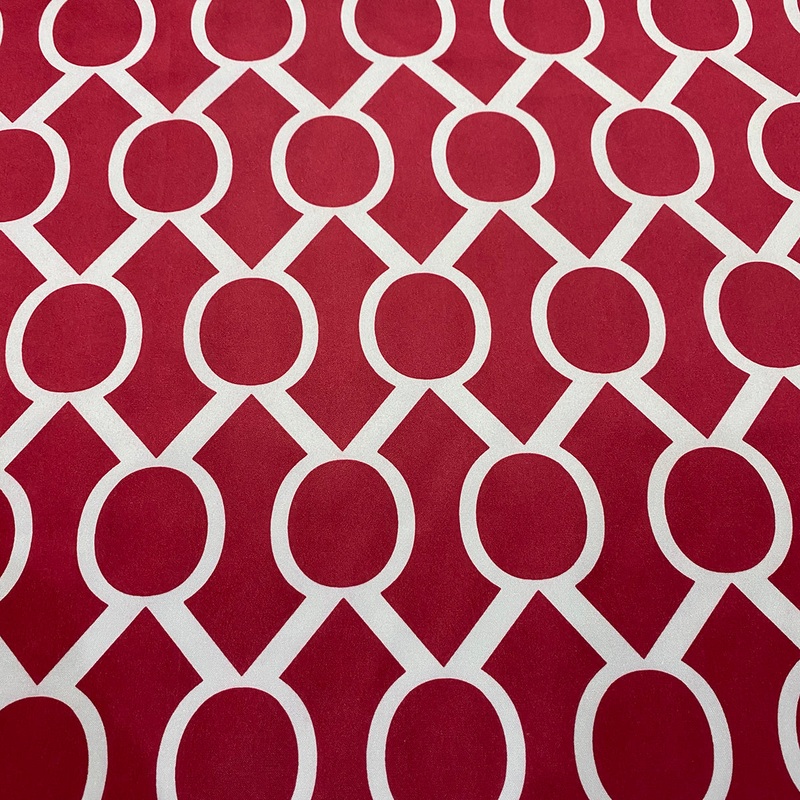 Halo Print (Lamour) Wholesale Fabric in Fuchsia
