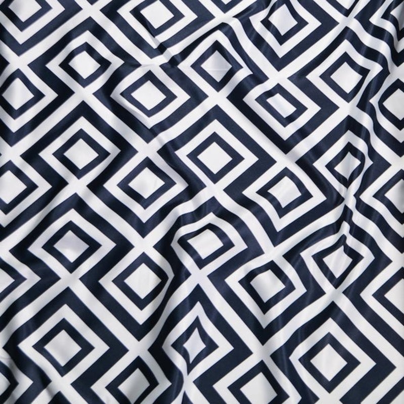 Paragon Print (Lamour) Wholesale Fabric in Navy