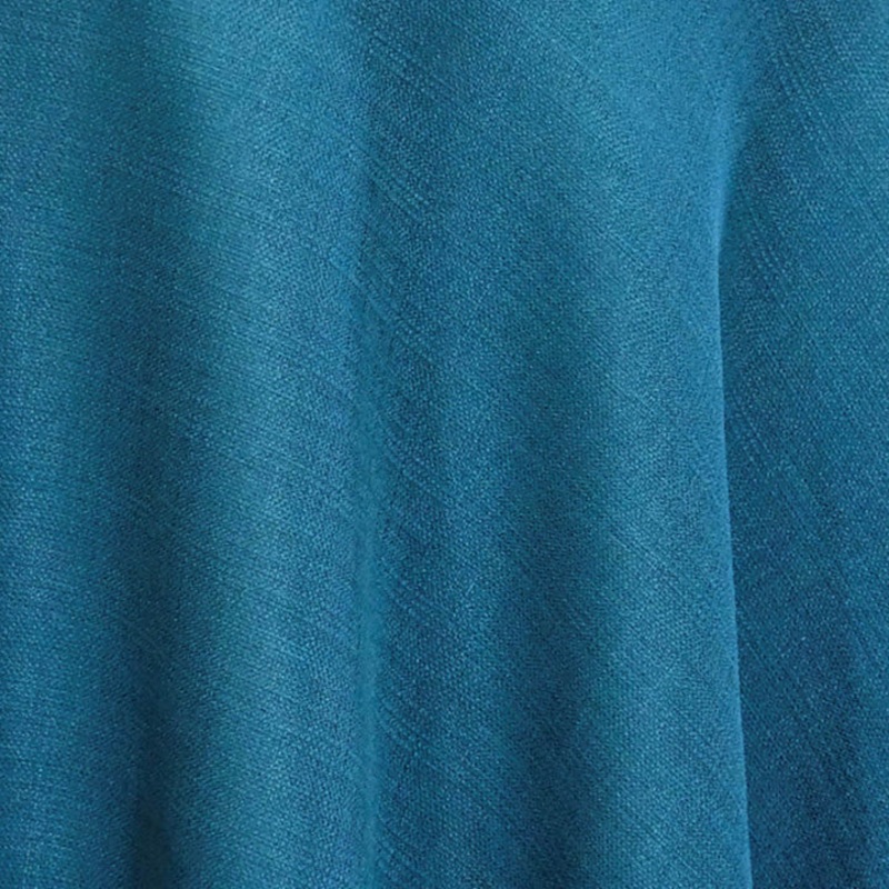 Rustic Linen Wholesale Fabric in Teal