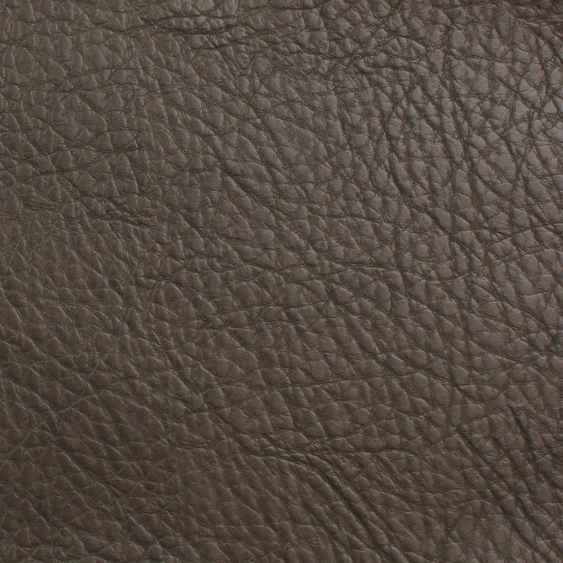 Faux Leather Fabric in Chocolate