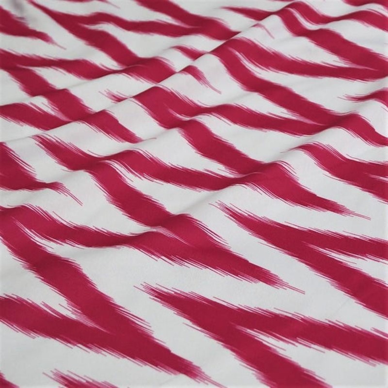 Horizon (Poly Print) Wholesale Fabric in Fuchsia