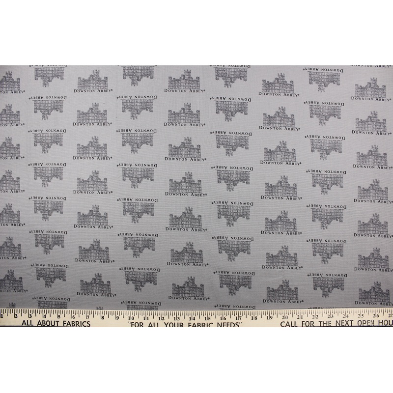 Andover Fabrics Downton Abbey in Ash Gray 7618-N