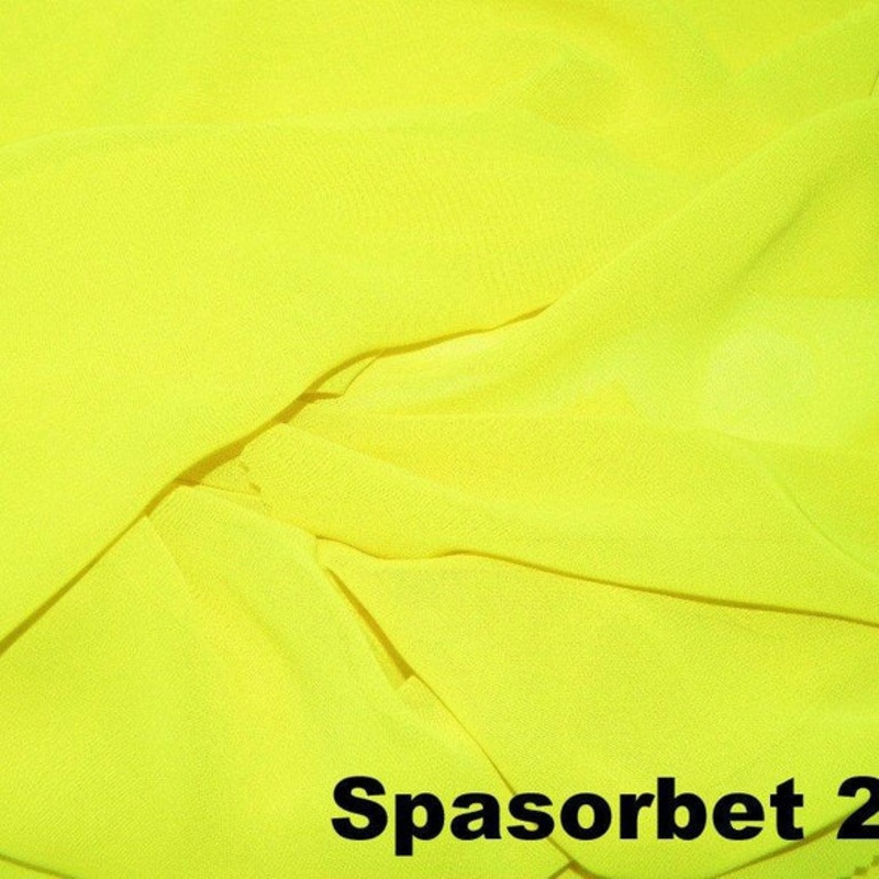 Chiffon Wholesale Fabric in Spa Sorbet 215