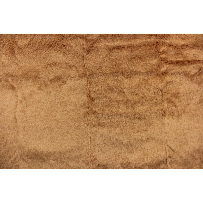 Faux Fur in Cinnamon Brown Sugar