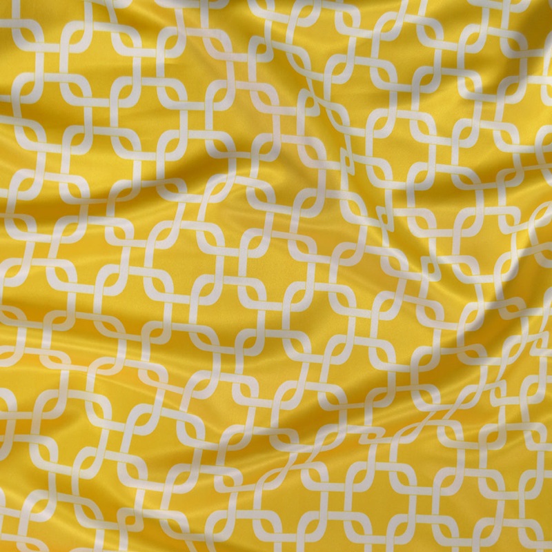 Lynx Print (Lamour) Wholesale Fabric in Yellow