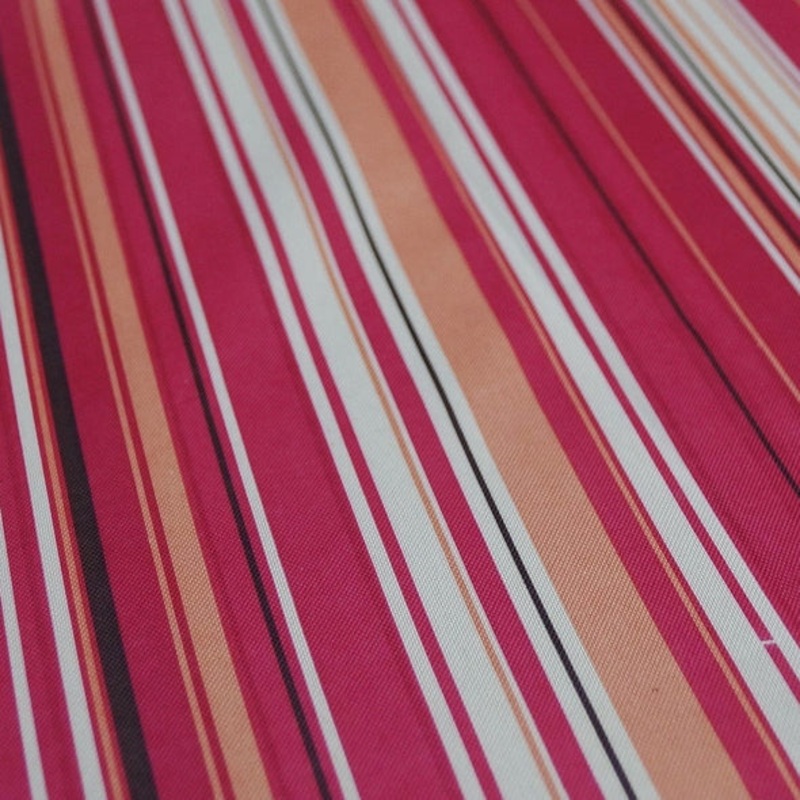 Multi-Colored Stripe Wholesale Fabric in Bubblegum