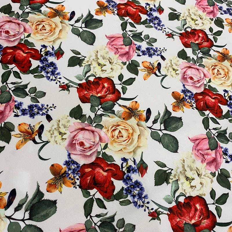 Rose Garden (Poly Print) Wholesale Fabric