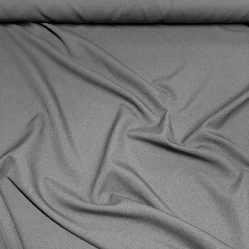 Scuba (Wrinkle-Free) Wholesale Fabric in Gray