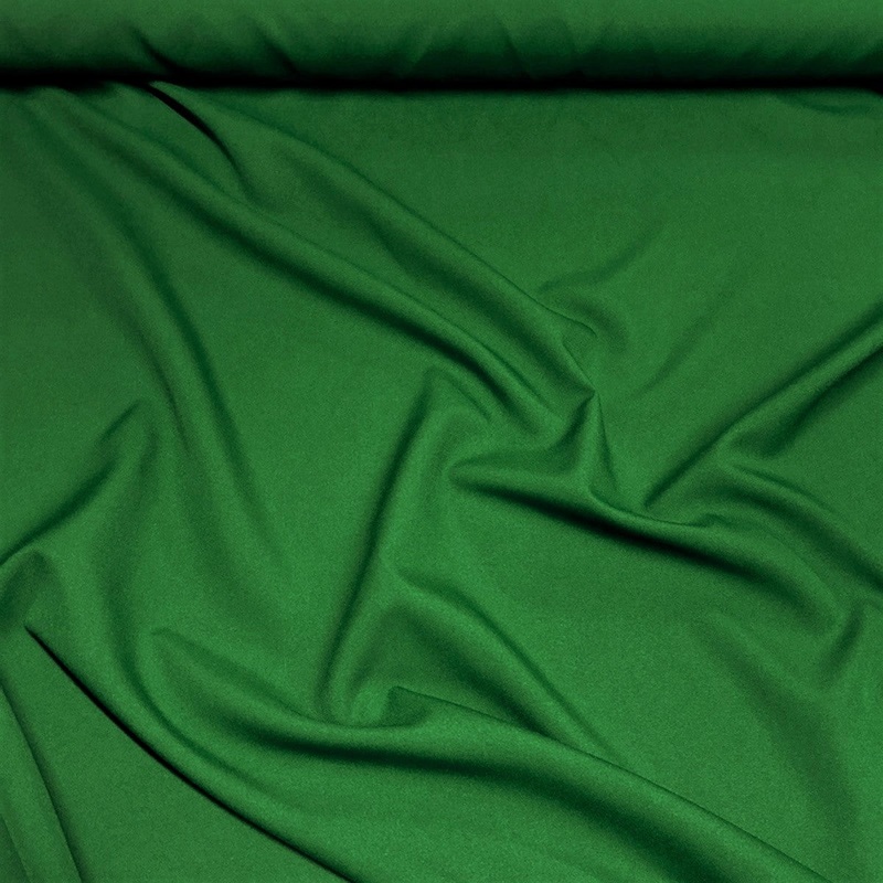 Scuba (Wrinkle-Free) Wholesale Fabric in Kelly Green 1260