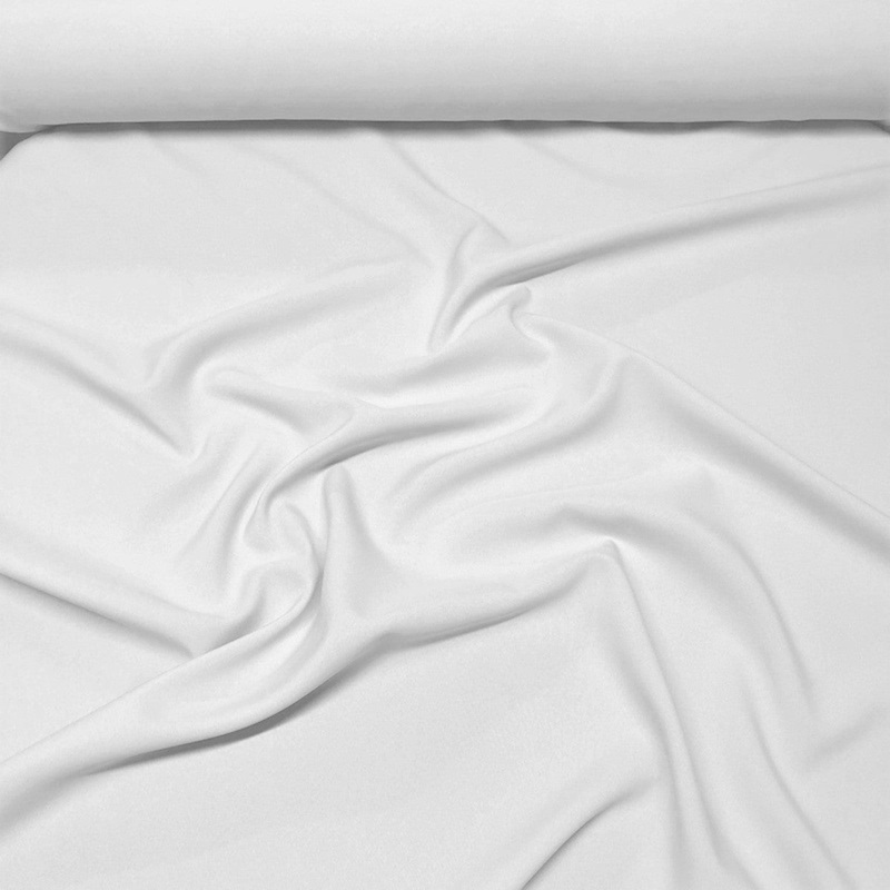 Scuba (Wrinkle-Free) Wholesale Fabric in White