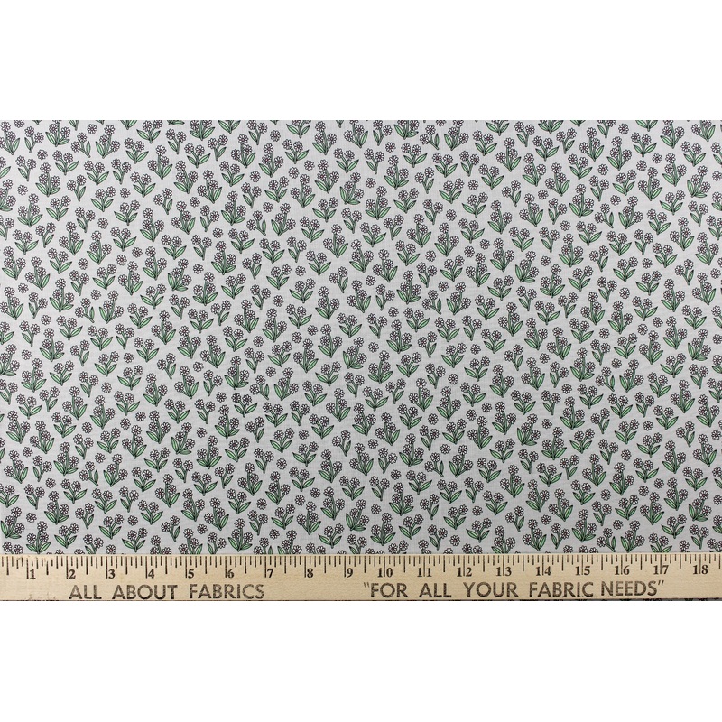 Andie Hanna for Robert Kaufman Quilting Delphine in  Gray 17639-12
