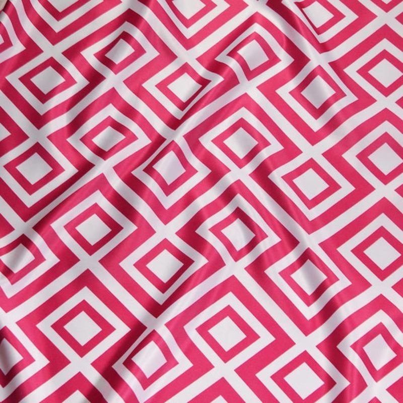 Paragon Print (Lamour) Wholesale Fabric in Fuchsia