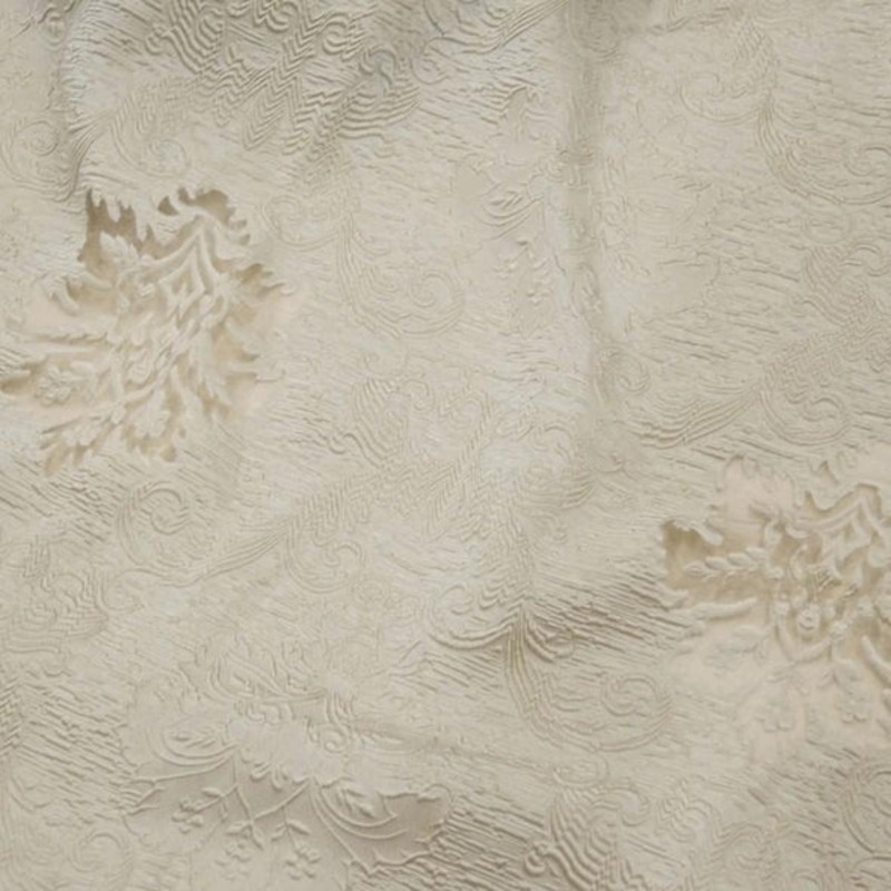 Regency Damask Sheer Wholesale Fabric in Champagne