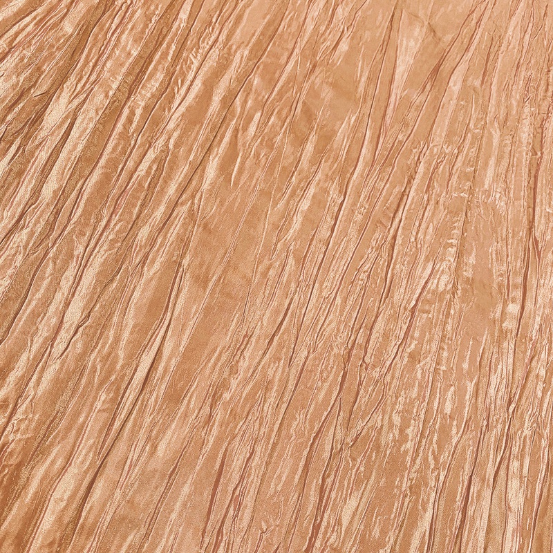 Accordion Taffeta Wholesale Fabric in Gold 92
