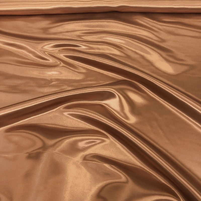 Bridal Satin Wholesale Fabric in Camel 249