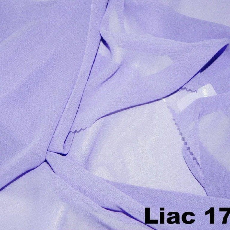 Chiffon Wholesale Fabric in Lilac 1787