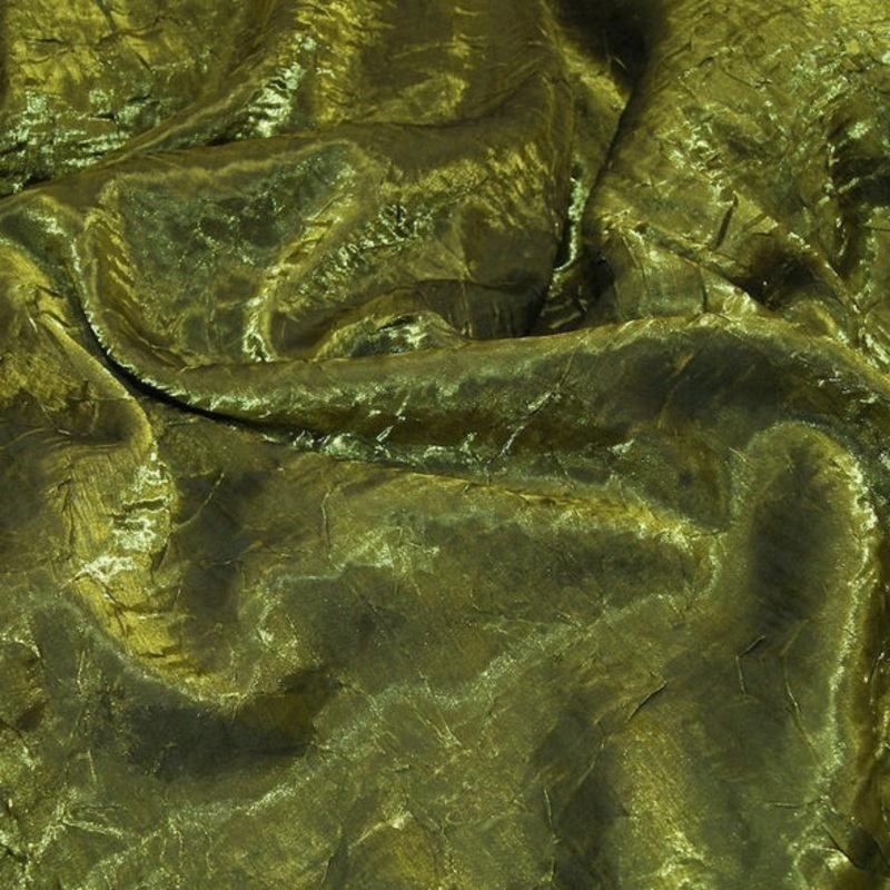 Crush Shimmer (Galaxy) Wholesale Fabric in Moss 15