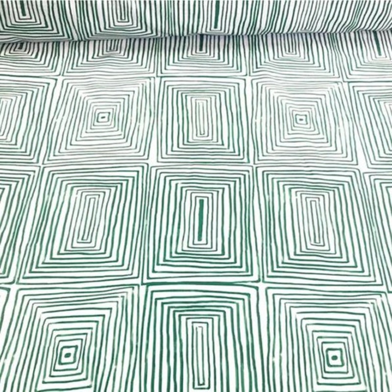 Modena (Poly Print) Wholesale Fabric in Green