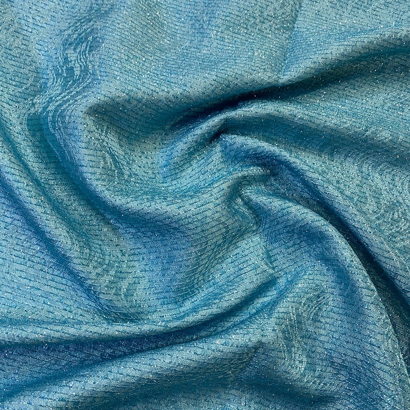 Twinkle Tensil Wholesale Fabric in Turquoise