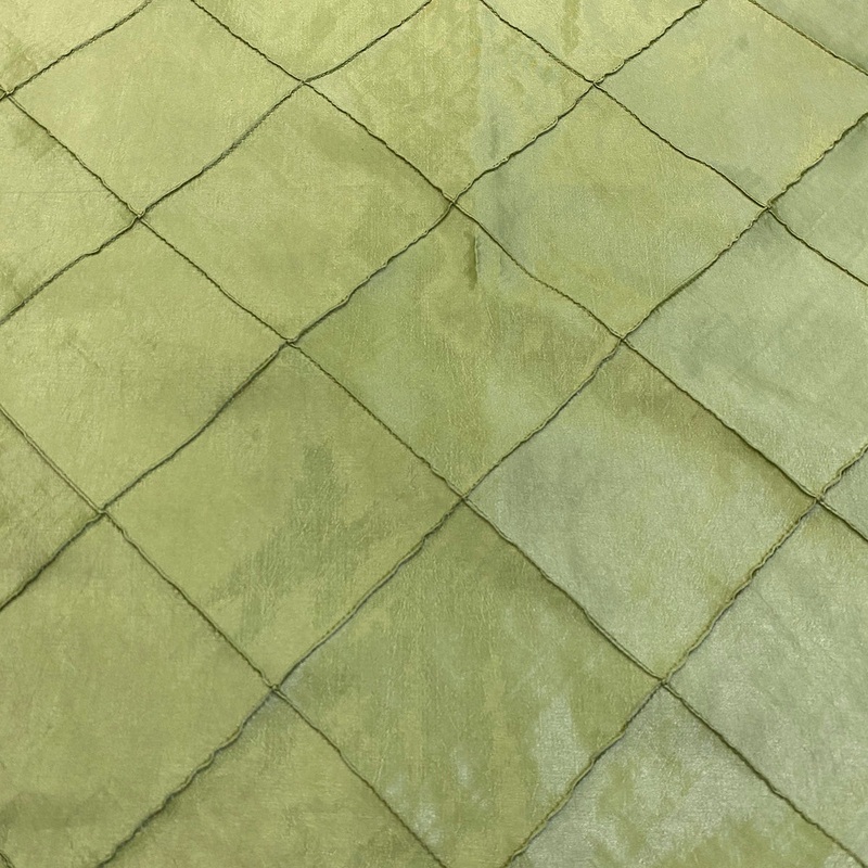 4" Pintuck Taffeta Wholesale Fabric in Sage 103