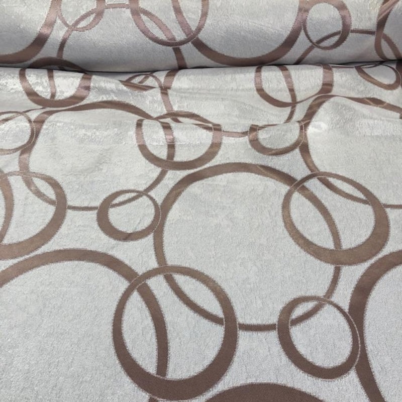 Cirque Jacquard (Reversible) Wholesale Fabric in Dusty Rose