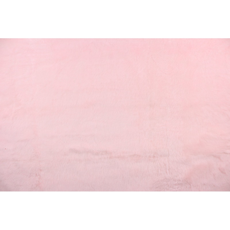 Faux Fur in Cotton Candy Pink