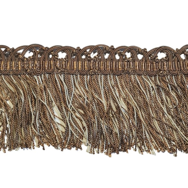 Fringe with Top Embellishment
