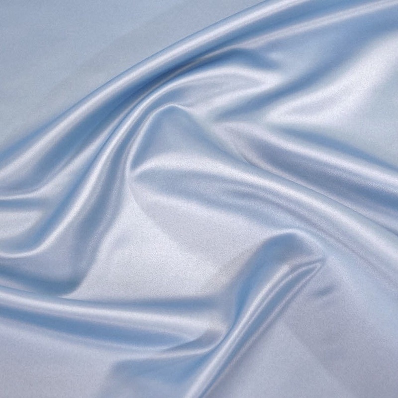 Lamour (Dull) Satin Wholesale Fabric in Blue 1119