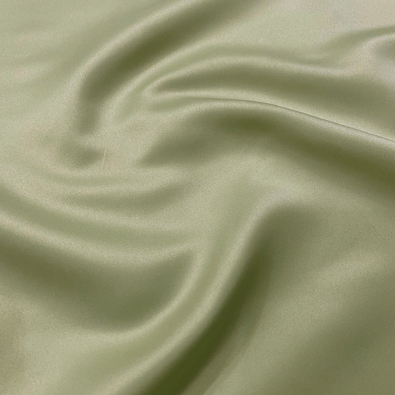 Lamour (Dull) Satin Wholesale Fabric in Sage 1154