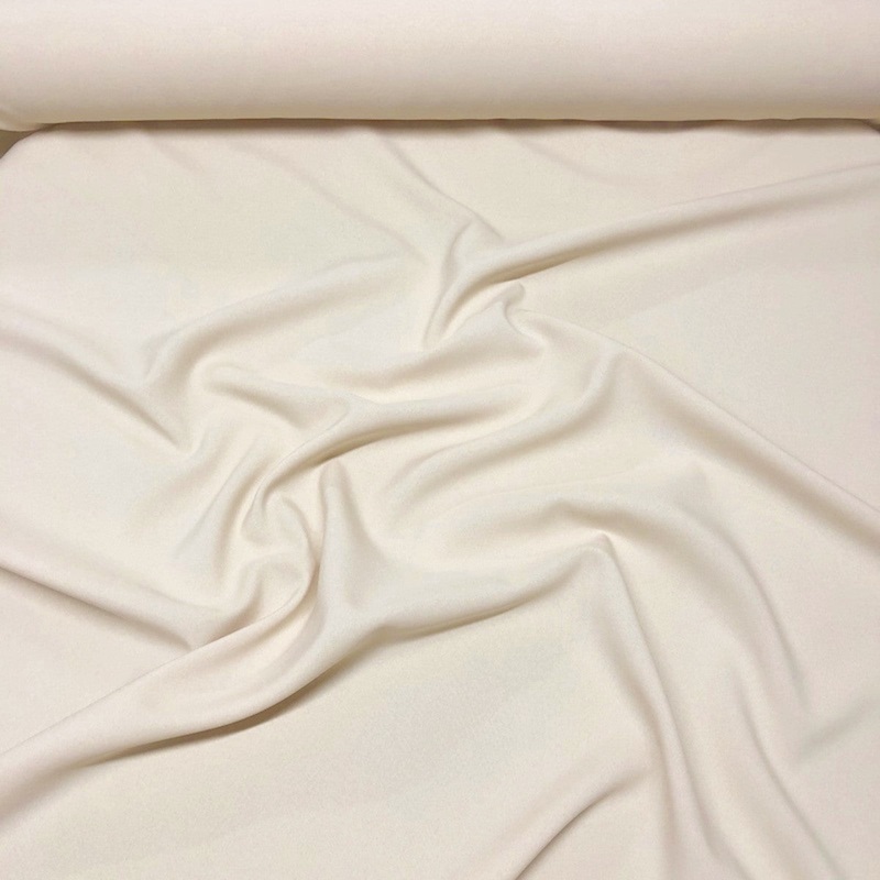 Scuba (Wrinkle-Free) Wholesale Fabric in Ivory