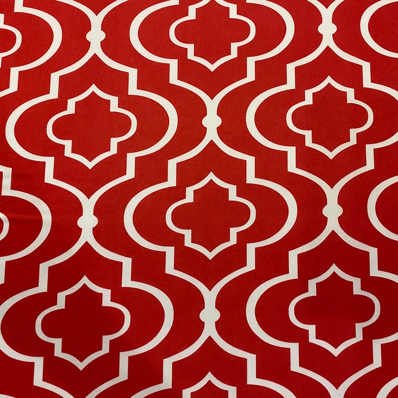Gatsby Print (Lamour) Wholesale Fabric in Red