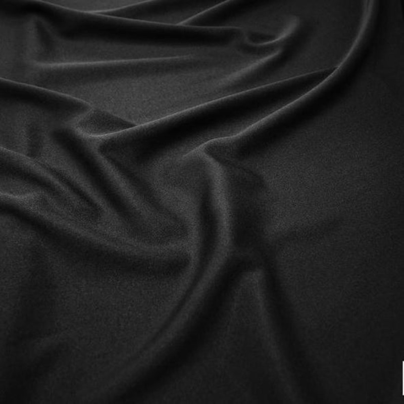 Interlock (Ecoline) Wholesale Fabric in Black
