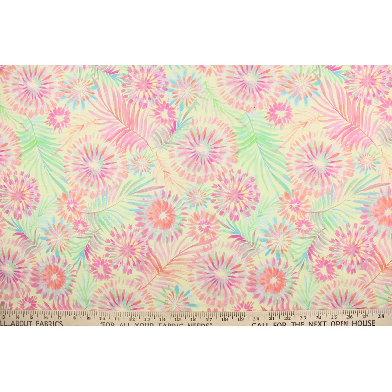 Kanvas Tropical Fusion in Floral Yellow