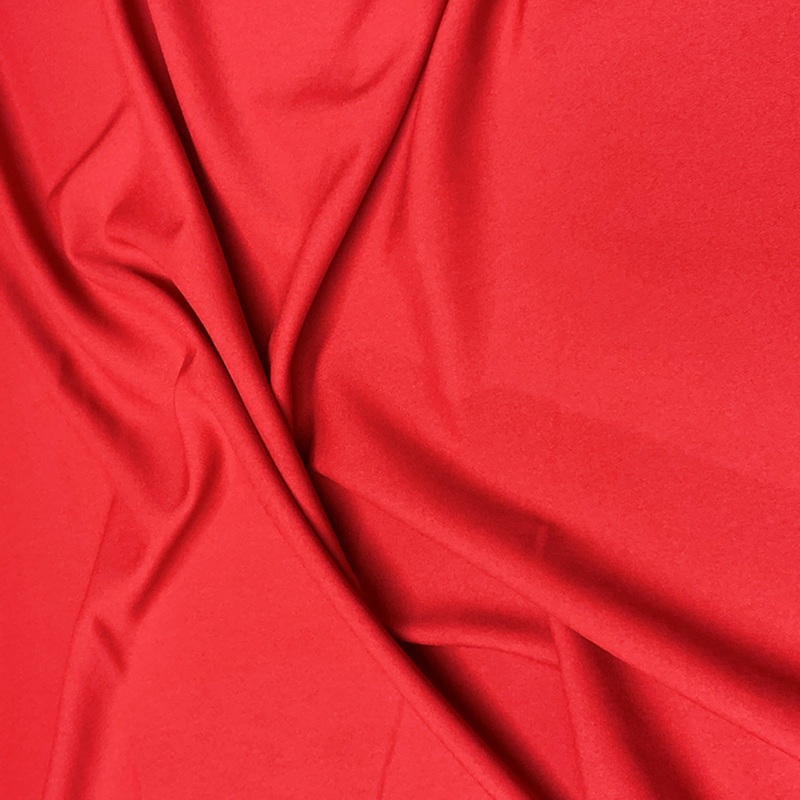 Premium Poly (Poplin) Wholesale Fabric in Red 1190