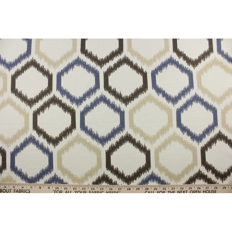 Robert Allen Ikat Trellis in Mineral